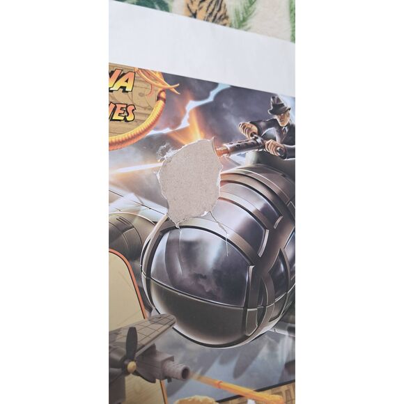 Indiana Jones Worlds Of Adventure Doctor Jurgen Voller Launcher Plane New-Open - Picture 2 of 5
